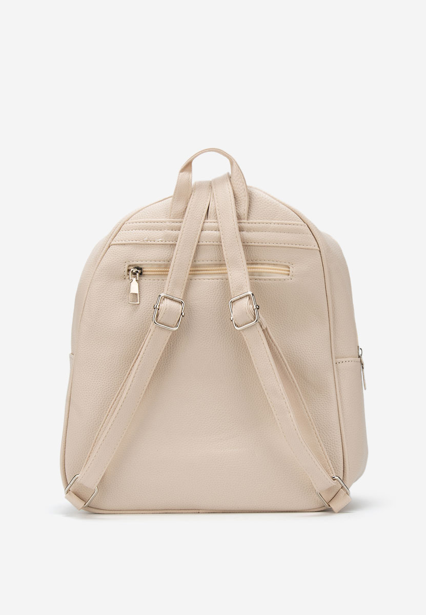 Sac à dos pour femme beige Nassea V2