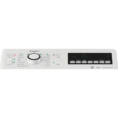 Lave-linge top Whirlpool tdlr6268fr
