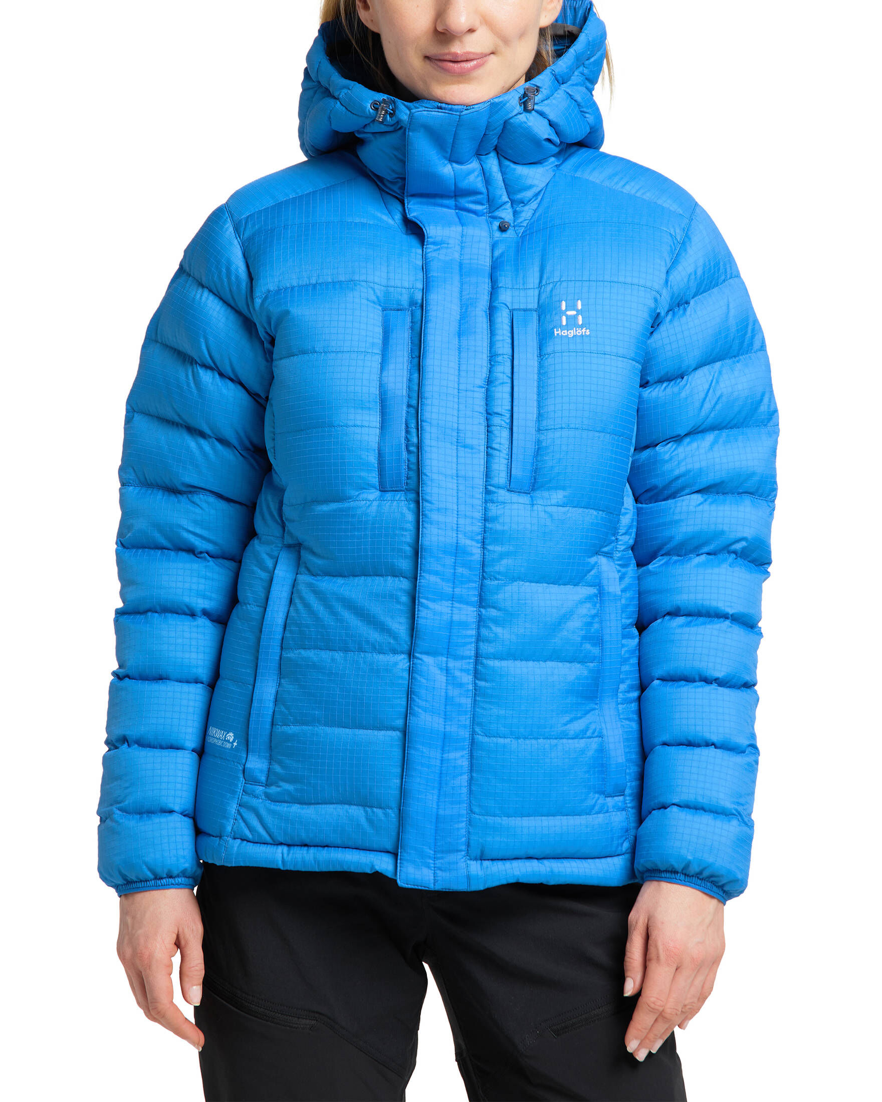 Haglöfs| Damen Daunenjacke Reliable Down Hood