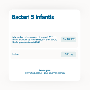Bonusan Bacteri 5 Infantis Sachets Duoverpakking 2x28ST