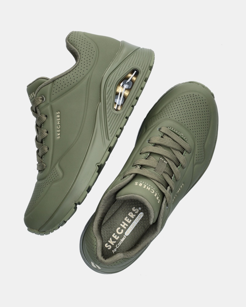 Skechers Street Uno Lage sneakers  - groen