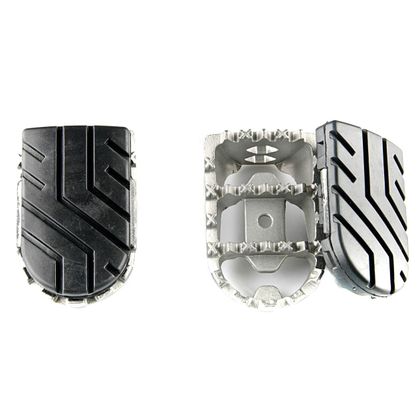 Repose-pieds SW-MOTECH KIT COMPLET - ION - Gris