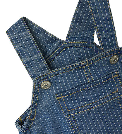 Name It Latzhosen - NbmDevin - Medium+ Blue Denim