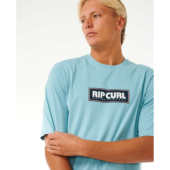 Rip Curl Icons Of Surf Upf S/S Dusty Blue Men SU24