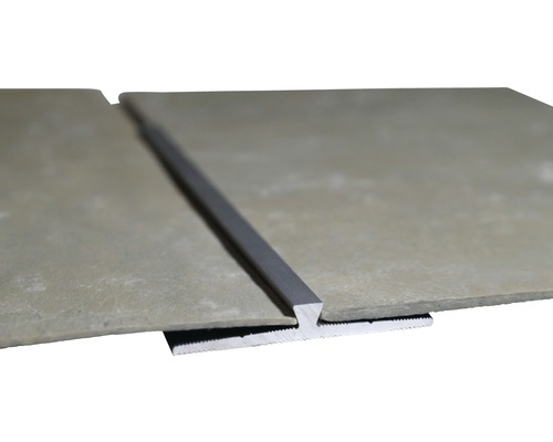 Slate-Lite F-Line impact profielstrip zilver 2,5 m