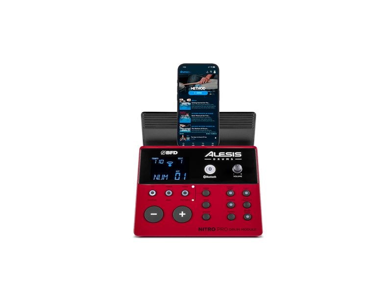 Alesis E-Drum Nitro Pro XL 10-teilige E-Drum mit Mesh-Heads und Bluetooth