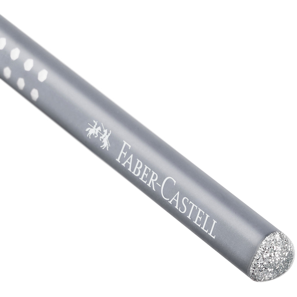 Lápis Grafite HB Sparkle Cinza Faber Castell