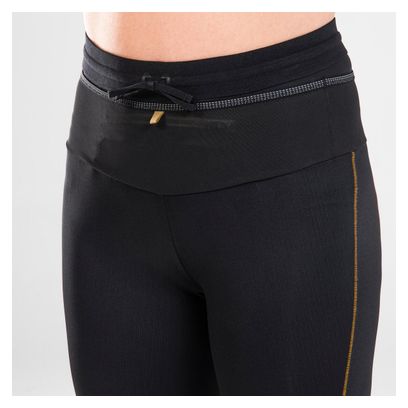 Collant Trail Kiprun Run 900   Ceinture de Portage Noir Femme