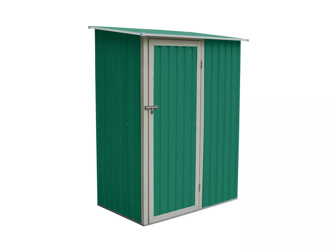 Armoire de Jardin Gardiun Newcastle 1,27 m² 89x143x186 cm Extérieur Métallique Vert