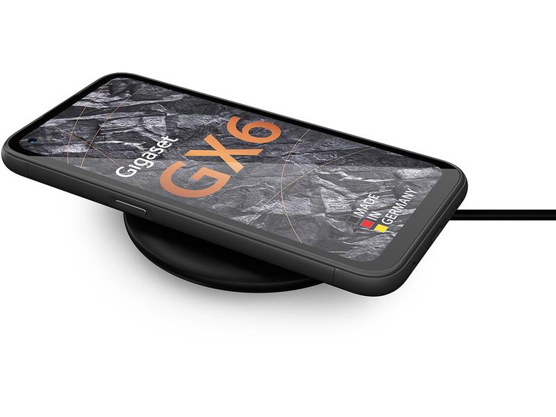 Gigaset GX6 128 GB Titanium Schwarz 5G Outdoor-Smartphone mit grossem 6.6