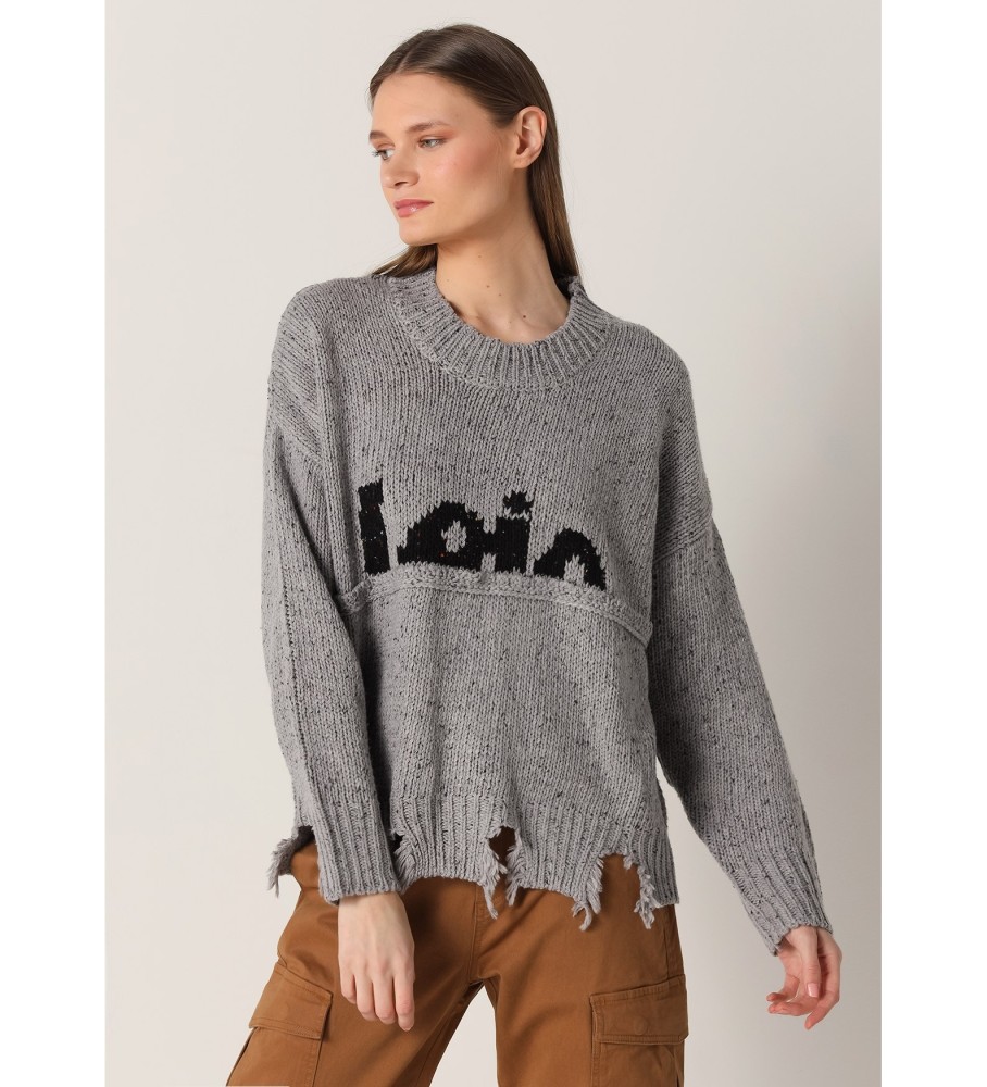 Camisa Lois Destroy cinza