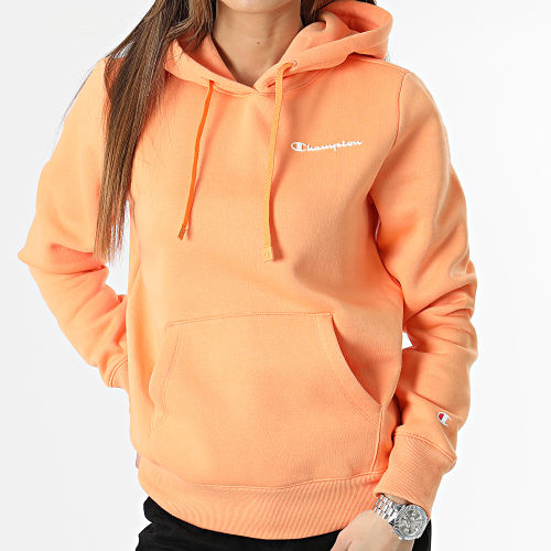 Sweat Capuche Femme 116458 Orange