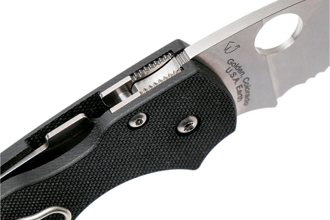 Spyderco Lil' Native Compression Lock C230GS serrated zakmes