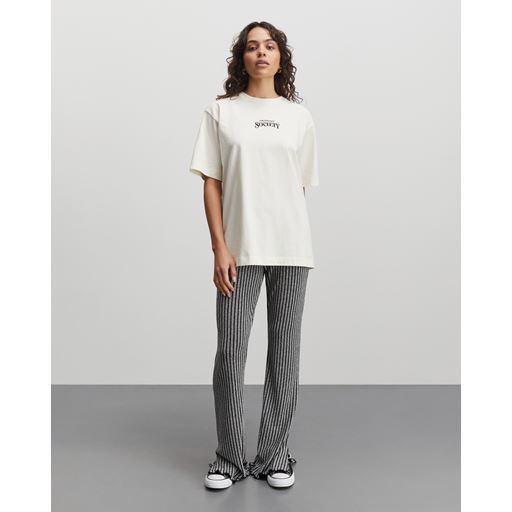 Mads Nørgaard Soft Single Dassel T-shirt, Snow White, XS