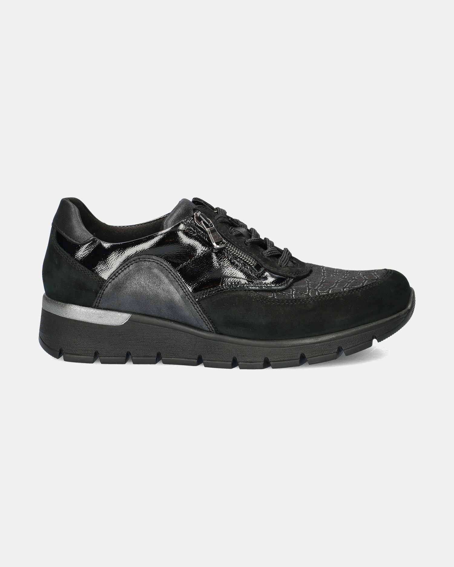 Waldläufer K-Ramon Lage sneakers  - zwart