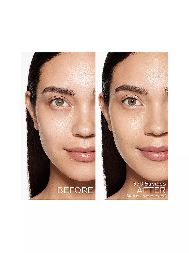 SHISEIDO REVITALESSENCE Skin Glow Foundation SPF30 PA+++ (330 Bamboo) hellbraun