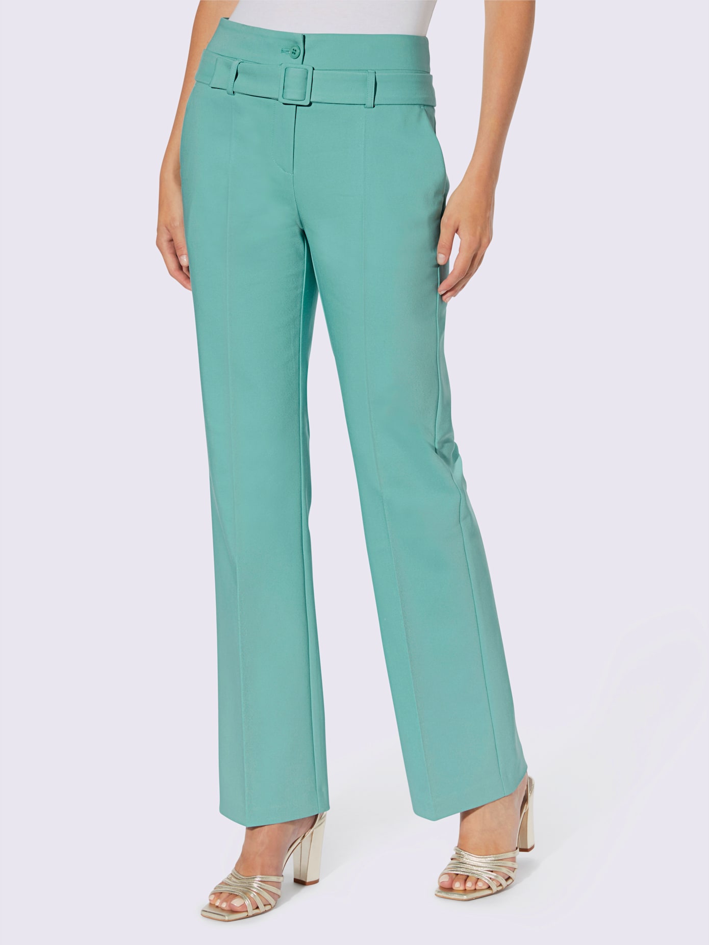 Pantalon double ceinture