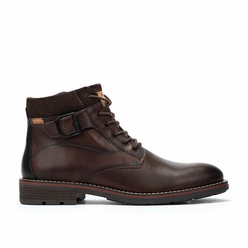 PIKOLINOS<br>Botas de couro York com cadarço
