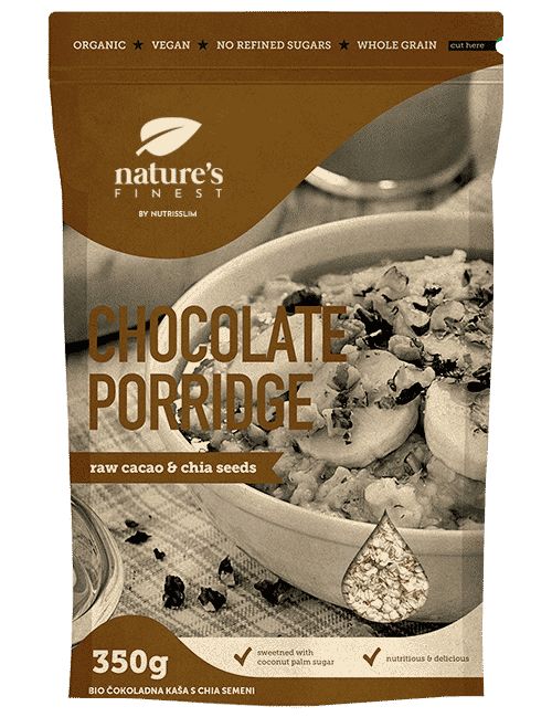 Nature's Finest Bio Chocolate Porridge - Schoko Haferbrei