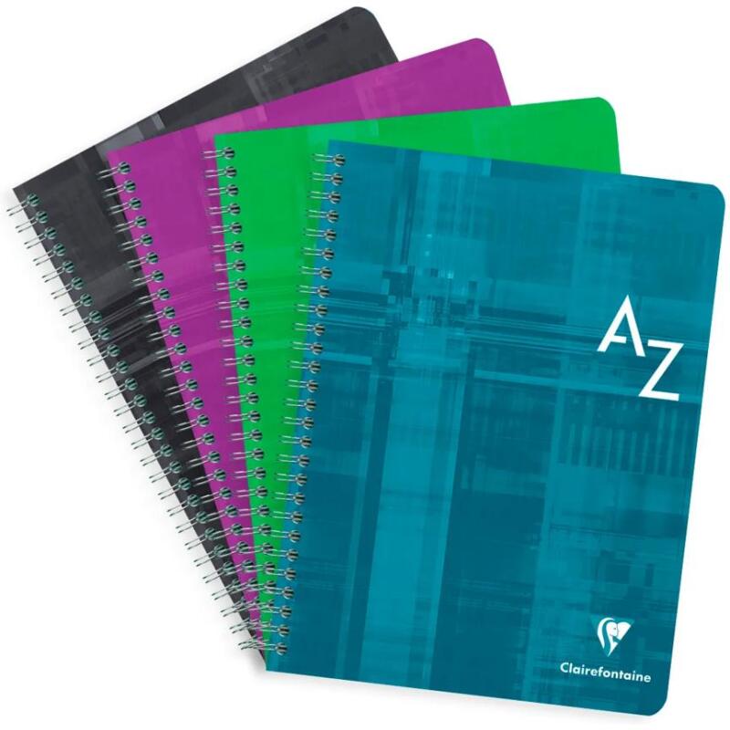 Répertoire reliure intégrale 17x22 cm 180 pages grands carreaux - Assortis