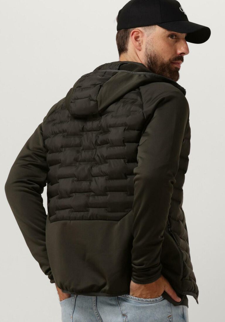 PEAK PERFORMANCE olijf peak performance gewatteerde jas m argon hybrid hood
