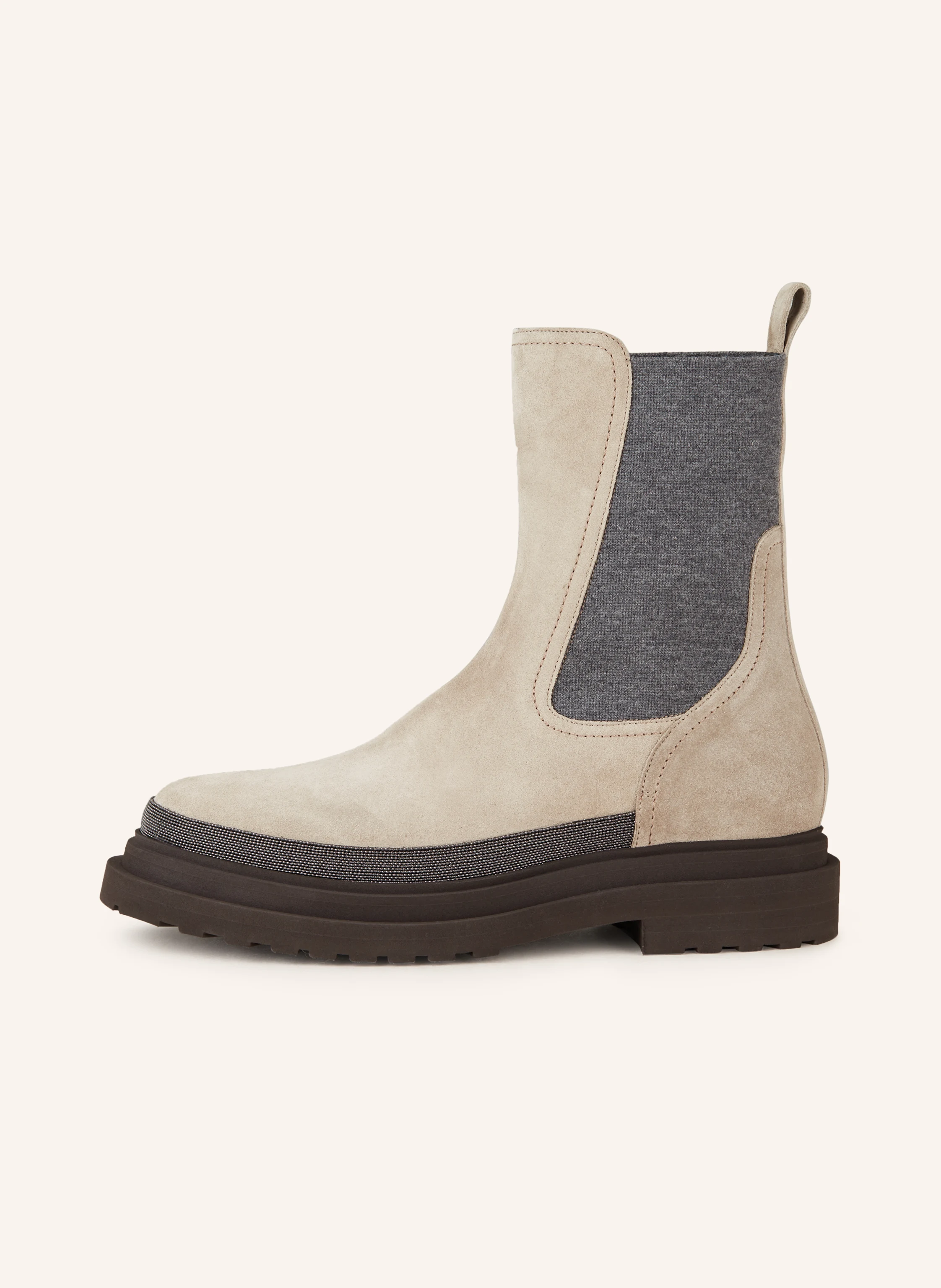 BRUNELLO CUCINELLI Boots mit Schmucksteinen