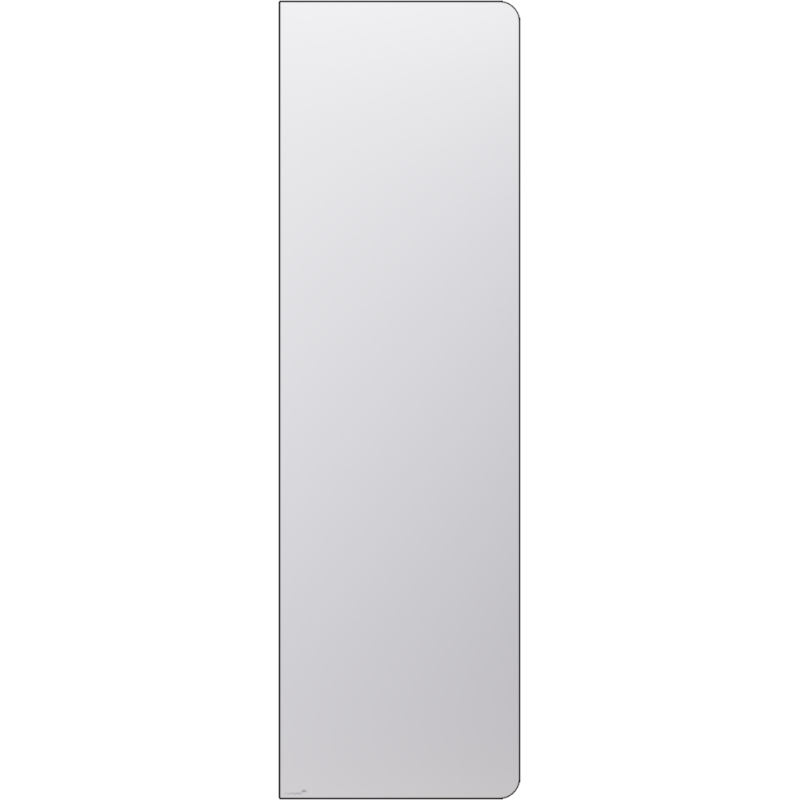 Tableau blanc émaillé XL WALL-UP 200x60cm - Coin droit arrondi - Legamaster