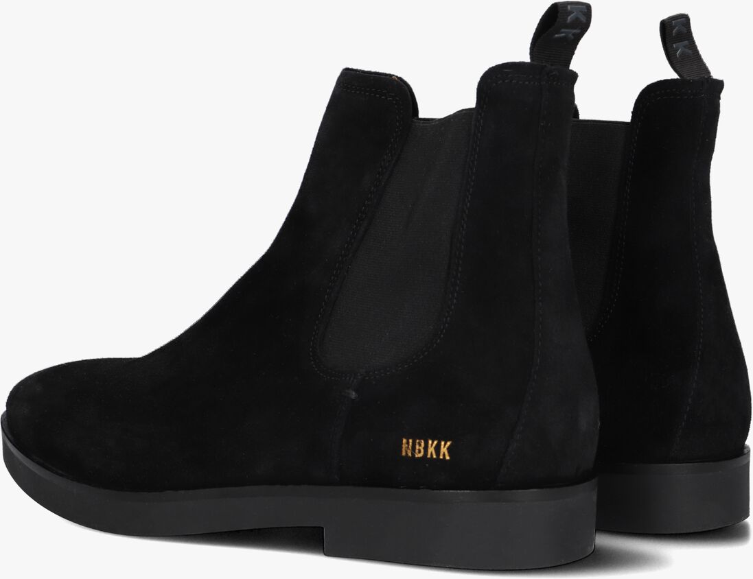 zwarte nubikk chelsea boots logan chelsea