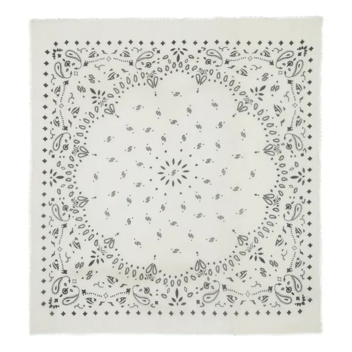 Kujten Bandana Effy Voile de Cachemire | Blanc