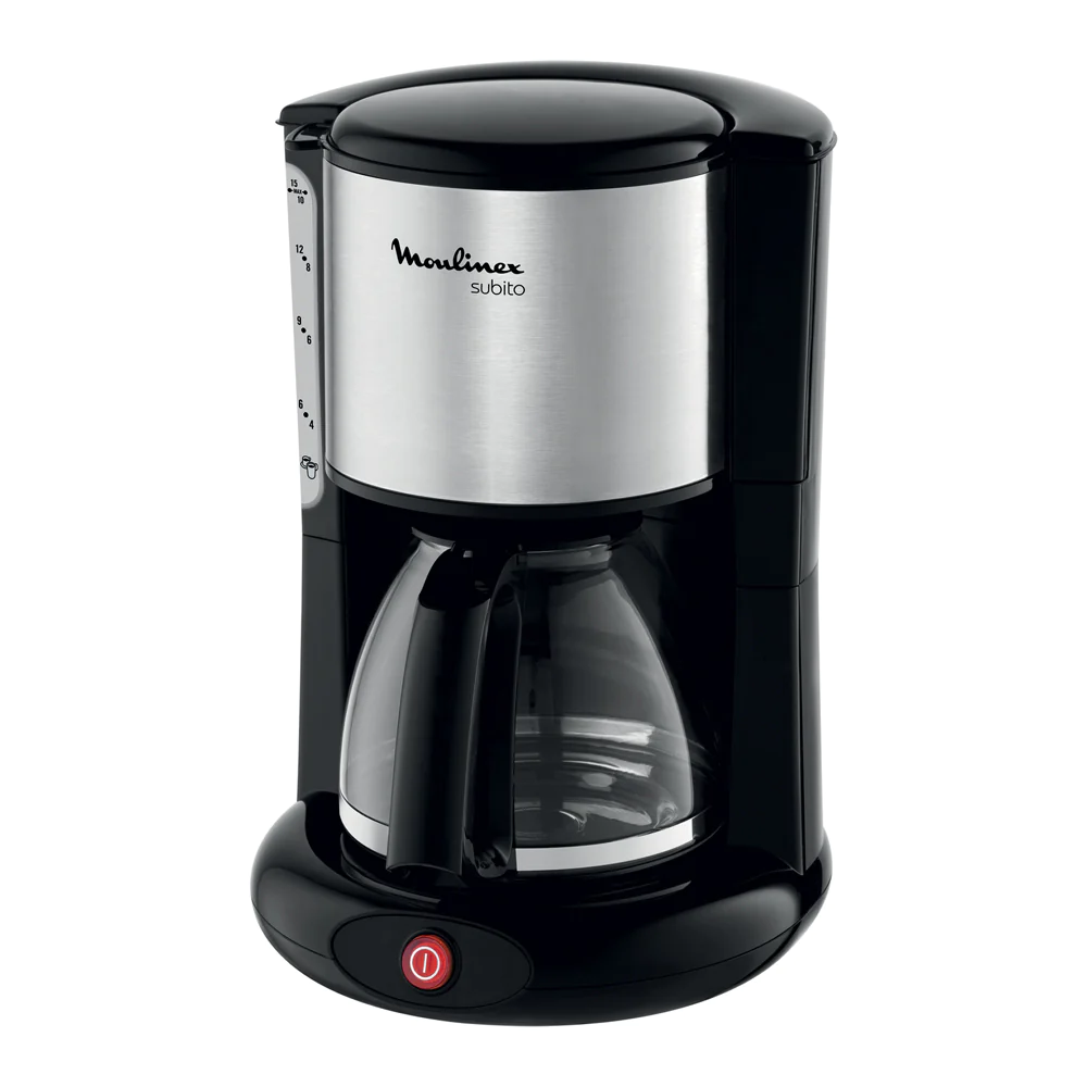 Cafetière subito inox Moulinex