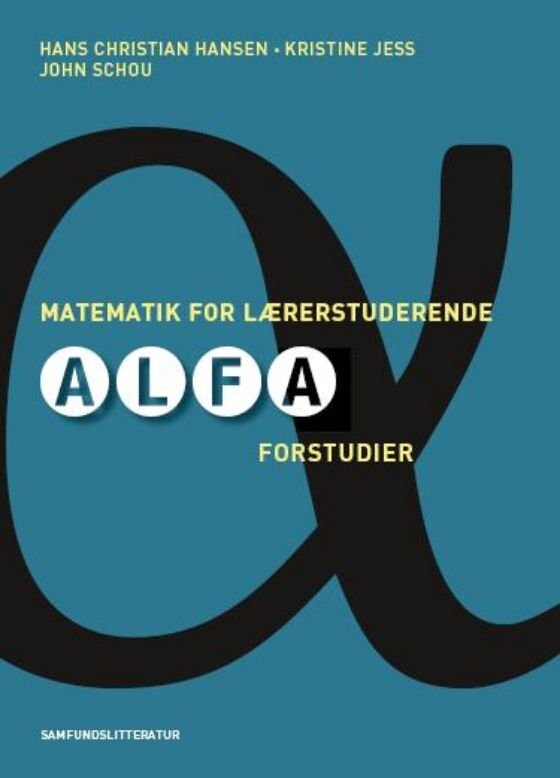 Matematik For Lærerstuderende - Kristine Jess - Bog