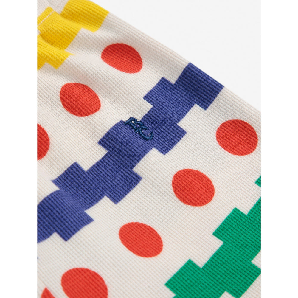 Køb Bobo Choses Multicolor Geometrical All Over Waffle Bukser