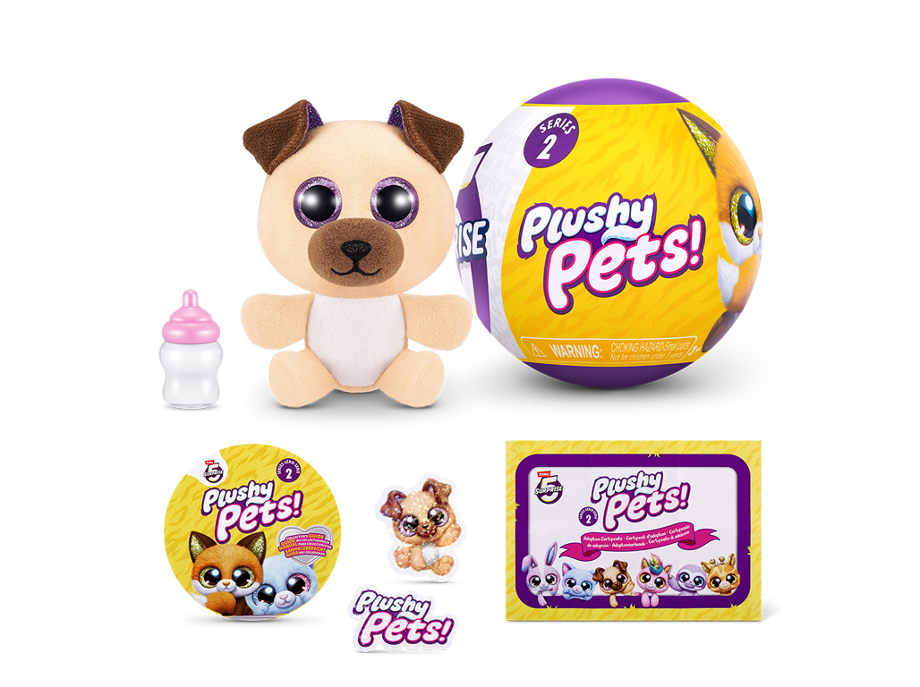 PLUSHY PETS 5 SURPRISE MODELOS SORTIDOS