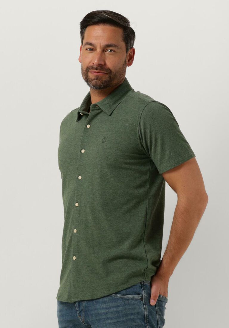 DSTREZZED groene dstrezzed casual overhemd ds_layton shirt