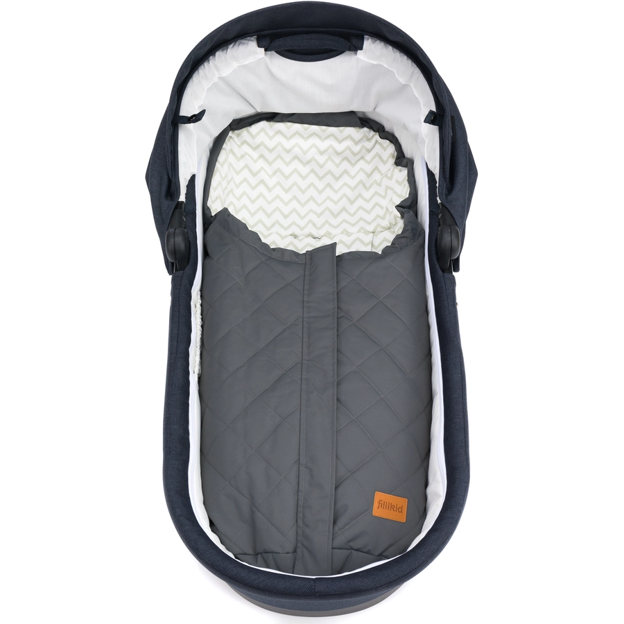 fillikid Sommerfußsack Light Small Gruppe 0 Grau