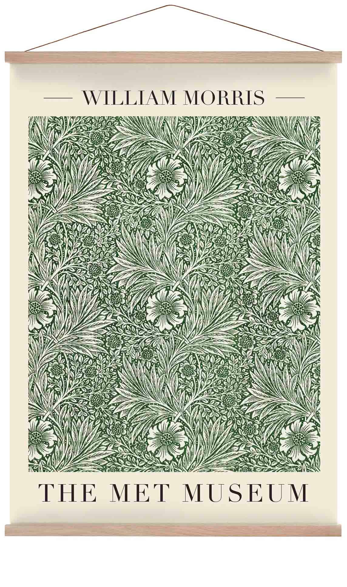 William Morris Marigold Pattern Kunstausstellung