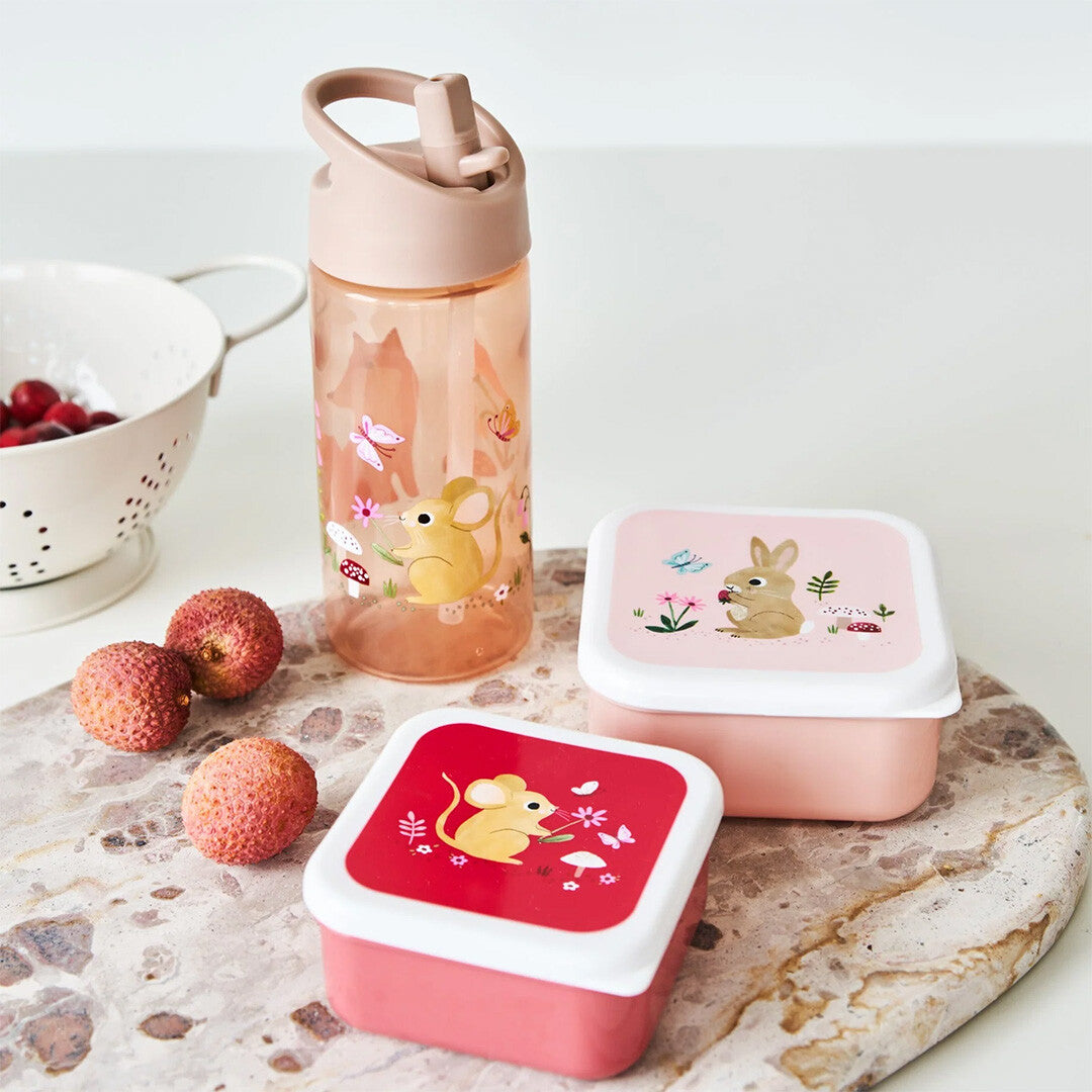 Petit monkey snackdoosjes woodland stone -3st