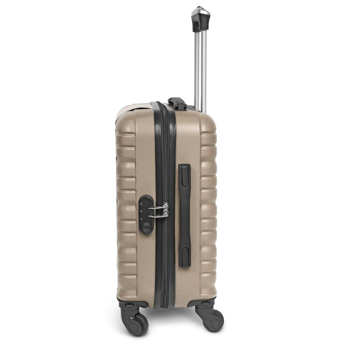 VALISE CABINE KINSTON CHAMPAGNE 50X36X20CM