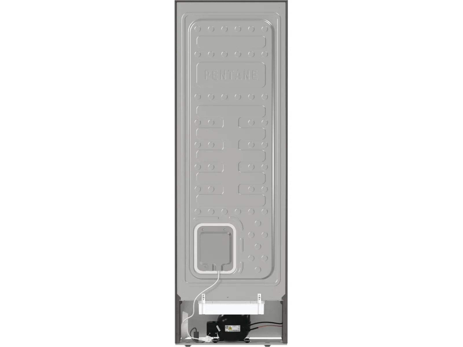 Gorenje Advanced FN619EAXL6 - Fryser - stående - bredde: 59.5 cm - dybde: 66.3 cm - højde: 185 cm - 280 liter - Klasse E - rustfrit stål/metallisk grå