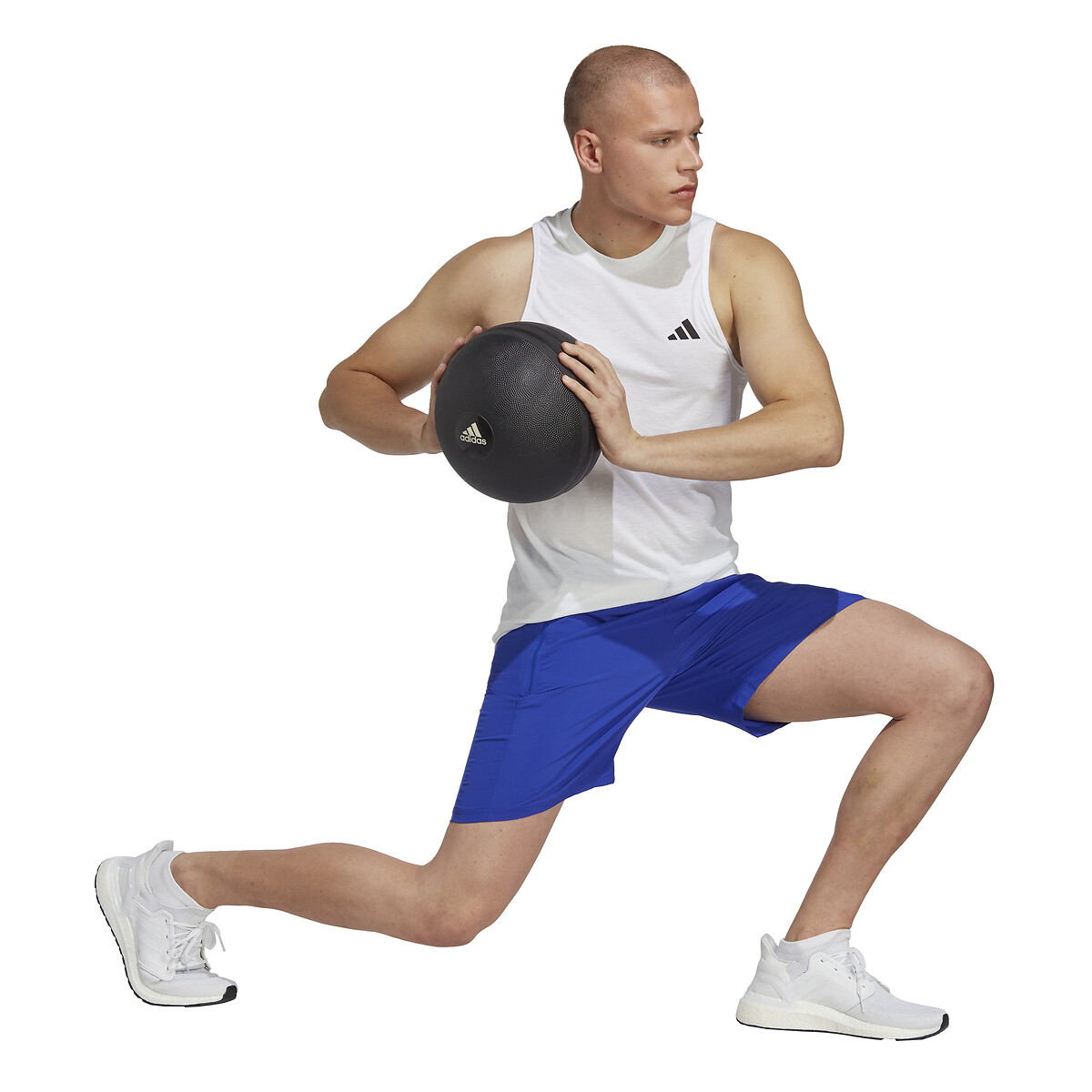Regata de treino adidas Performance com logo pequeno