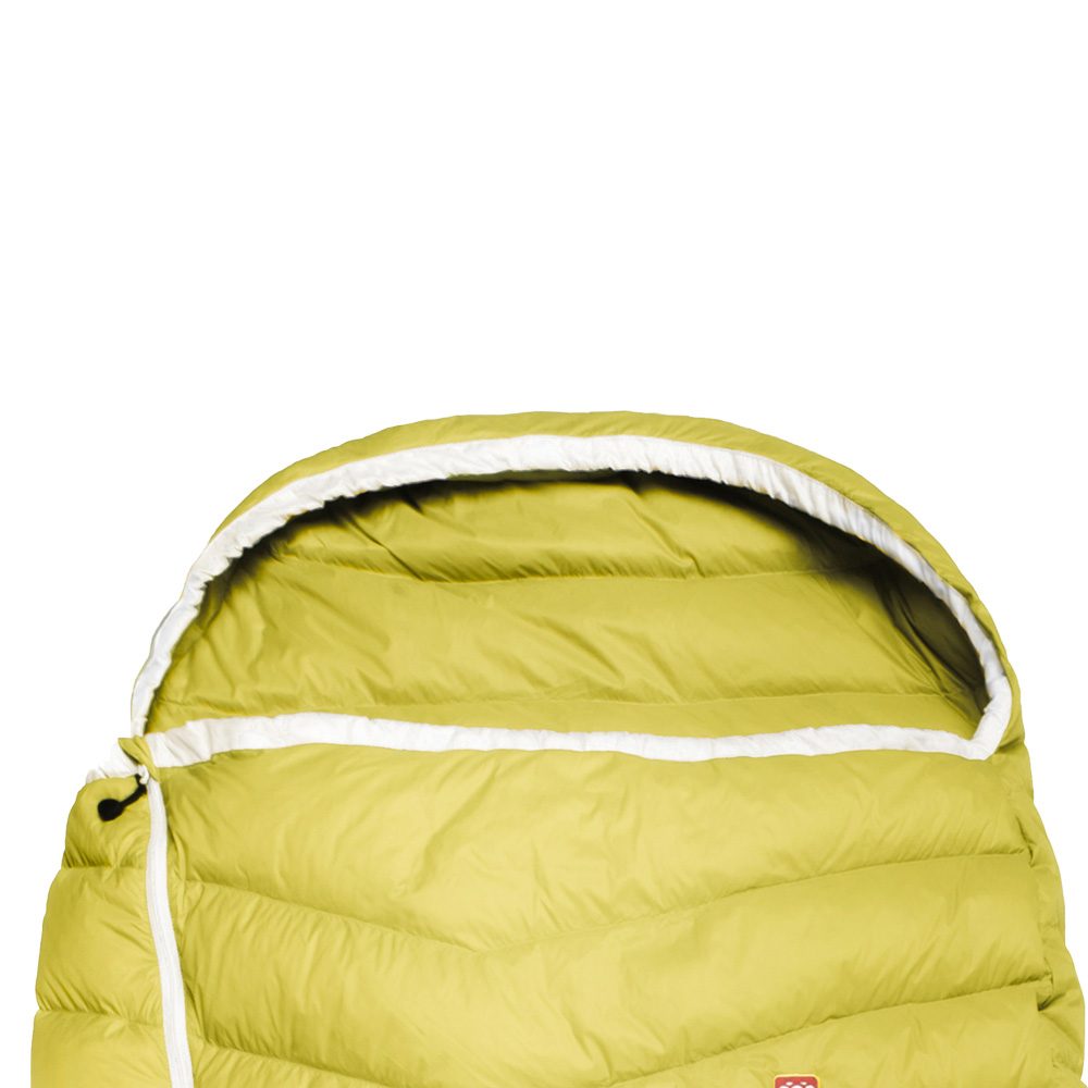 Grüezi Bag Biopod DownWool Extreme Light 185 Schlafsack warm olive