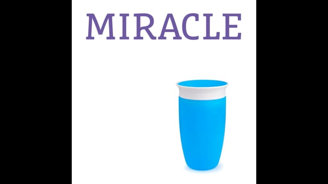 Munchkin Miracle 360° Oefenbeker Blauw 207ML