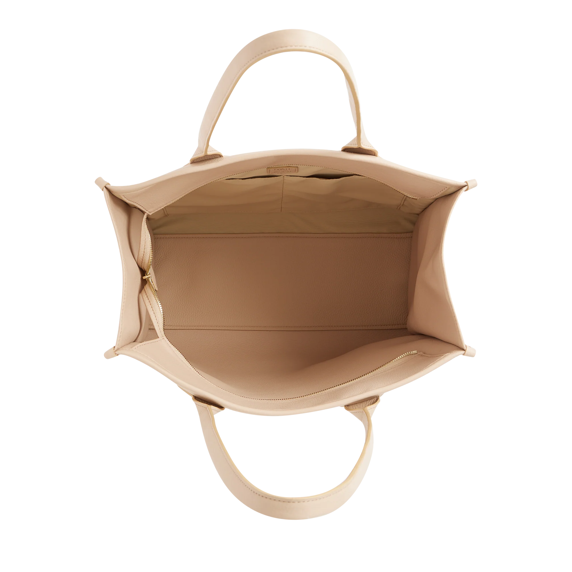 Cabas zippé L Jour de Lancel-Cappuccino