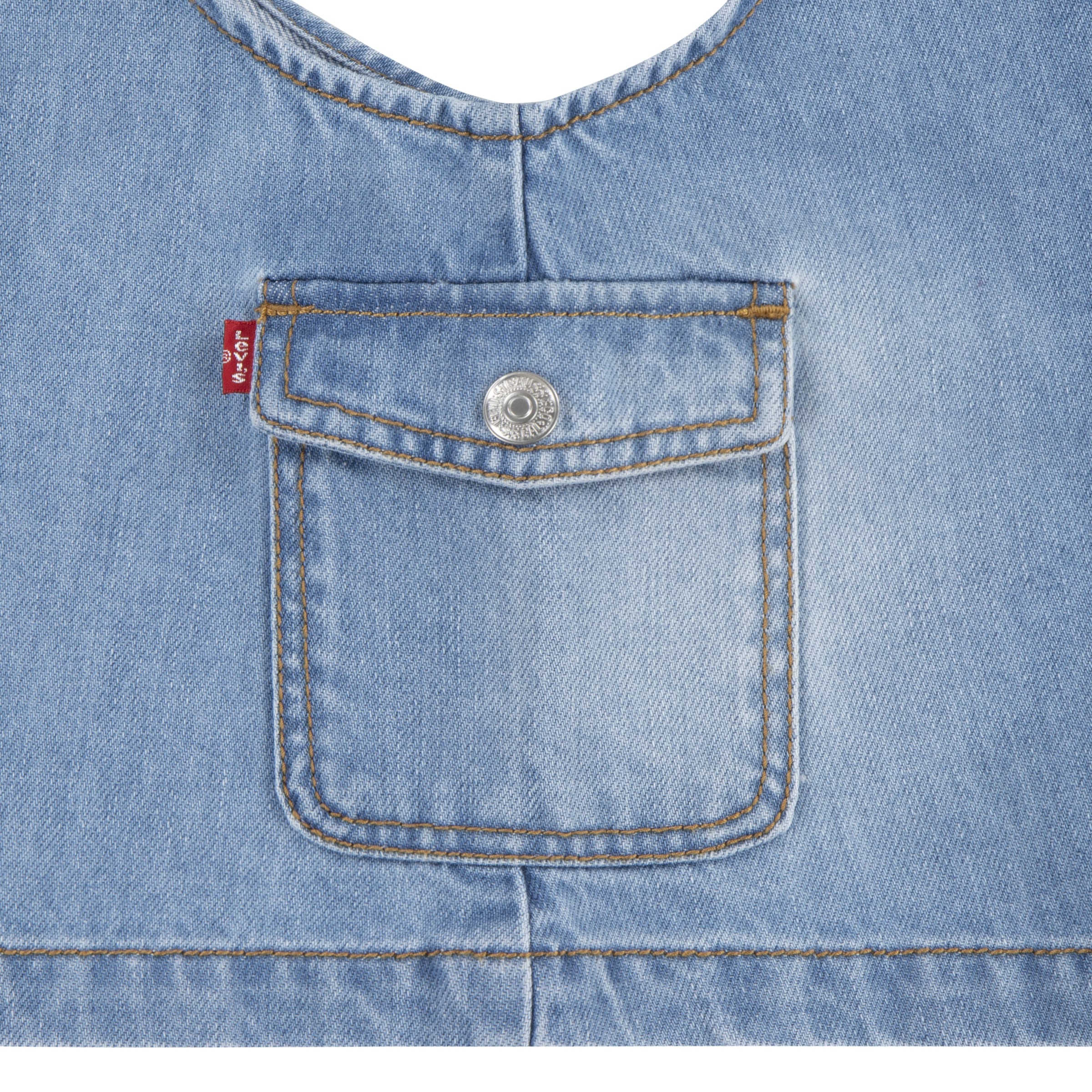 Levi's® Kids Latzkleid »LVG CARGO POCKET SKIRTALL« aufgesetzte Taschen