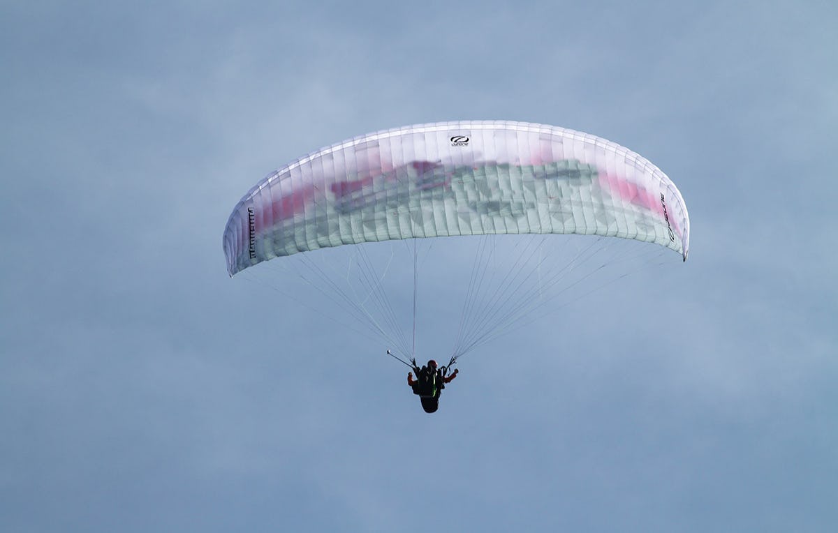 Tandemflug in Zuflucht - Gleitschirm-Tandemflug