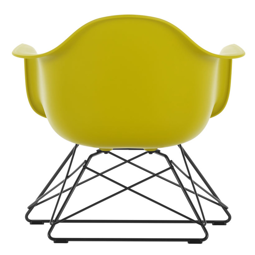 Fauteuil LAR RE zwart Mustard