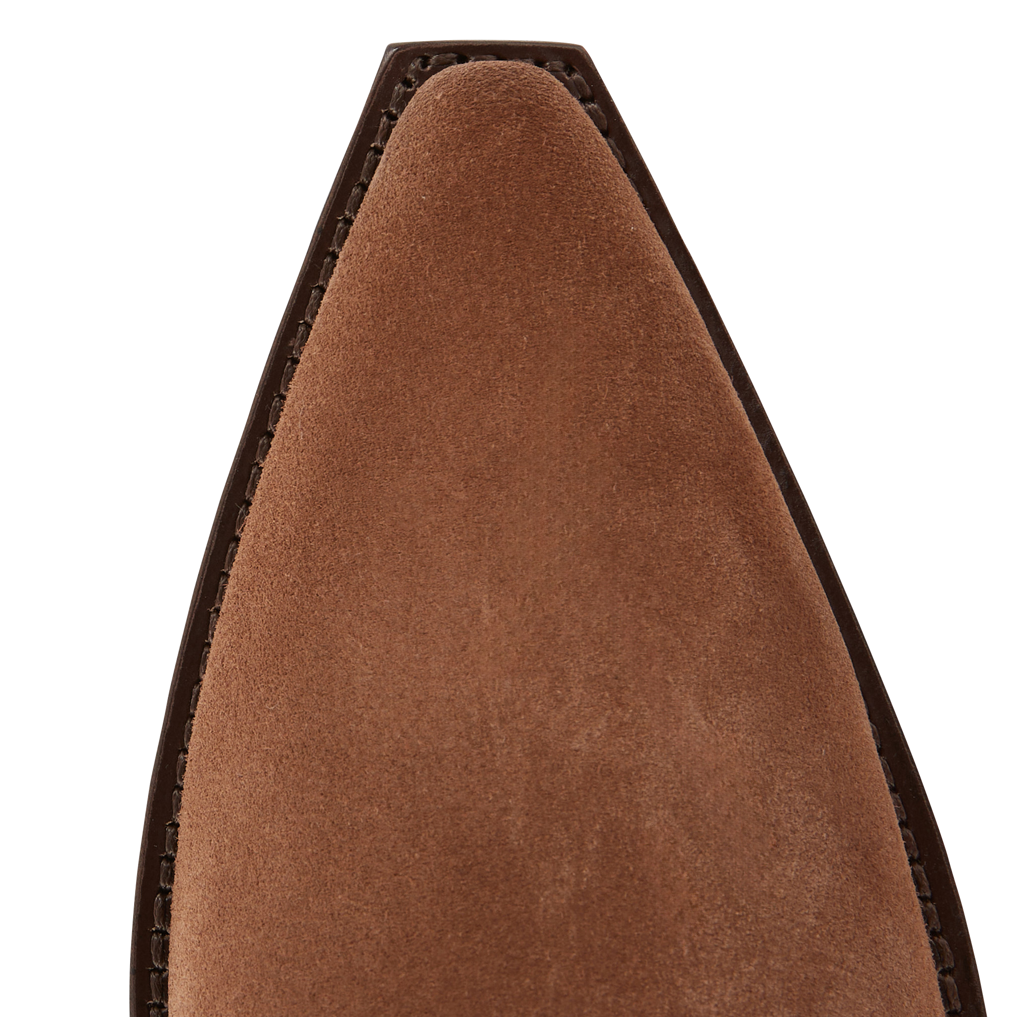 CALAMITY 40 - Bottine western chelsea en cuir velours | Marron