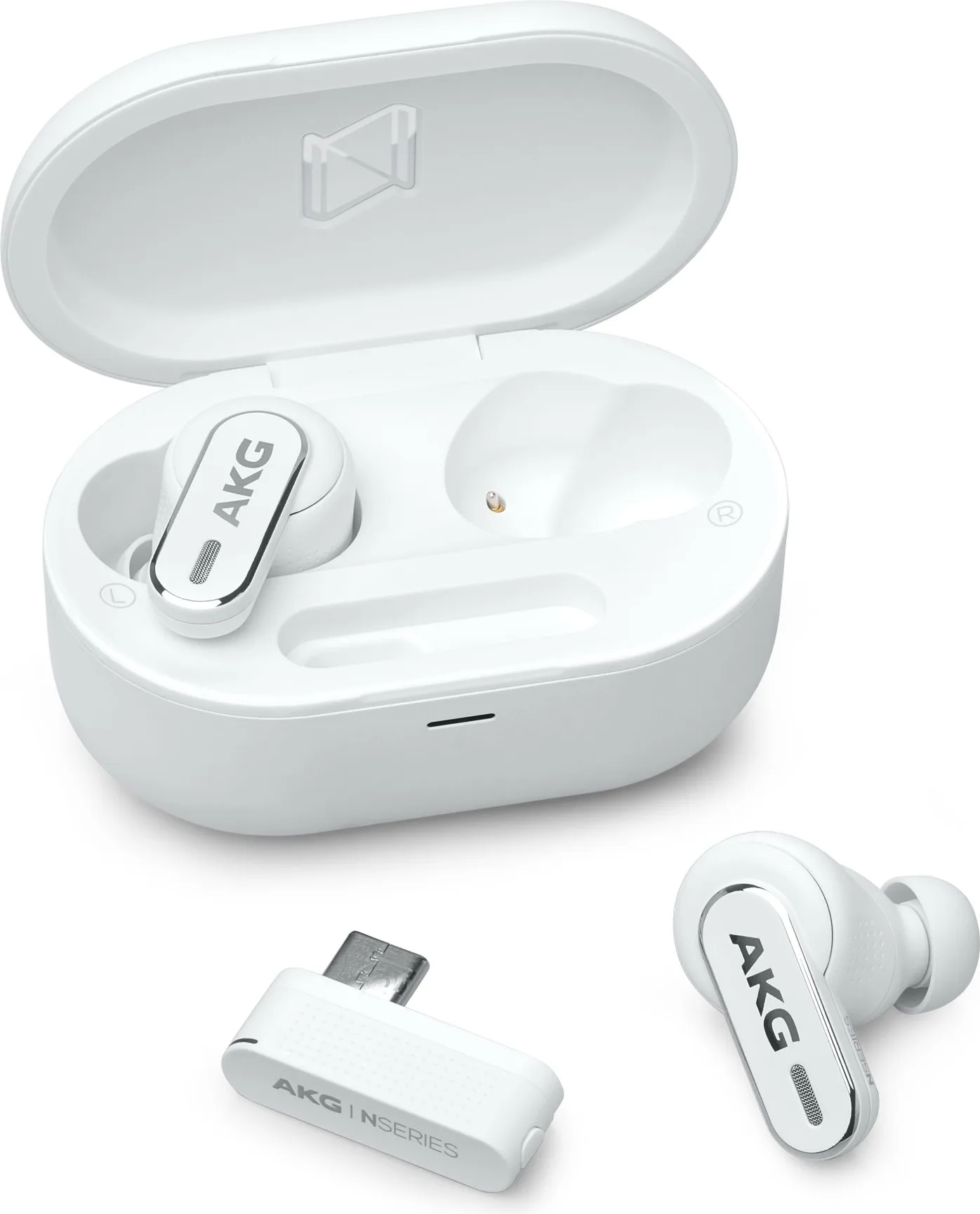 AKG N5 Hybrid Blanc Écouteurs True Wireless