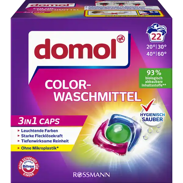 3in1 Caps Colorwaschmittel