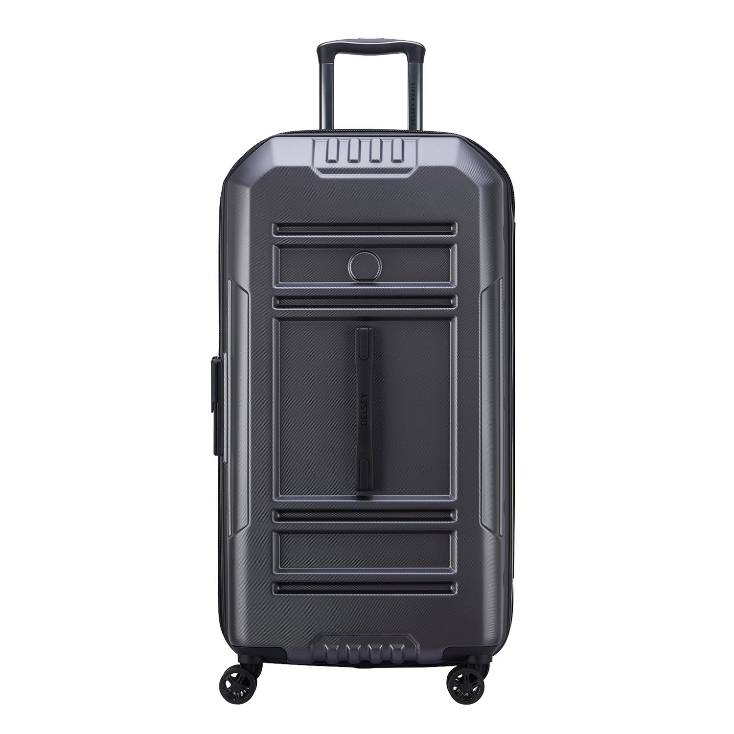Delsey Rempart Trunk Suitcase XL Expandable anthracite